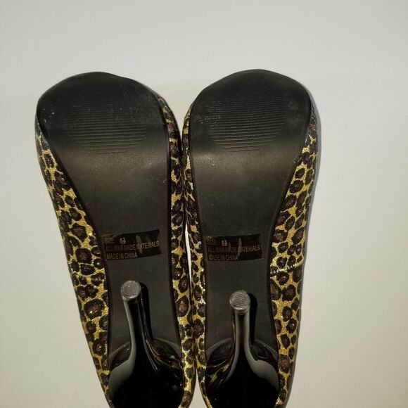 WOMEN"S ANIMAL PRINT STILETTOS PUMP SHOES - Picture 14 of 15